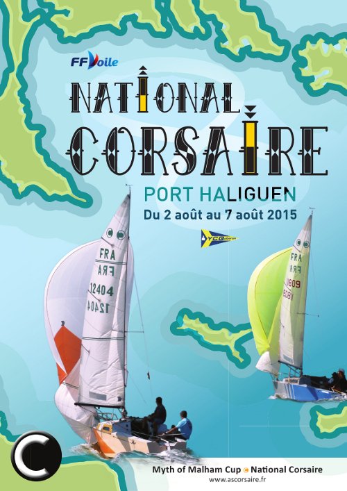 Affiche du National 2015 à Port Haliguen